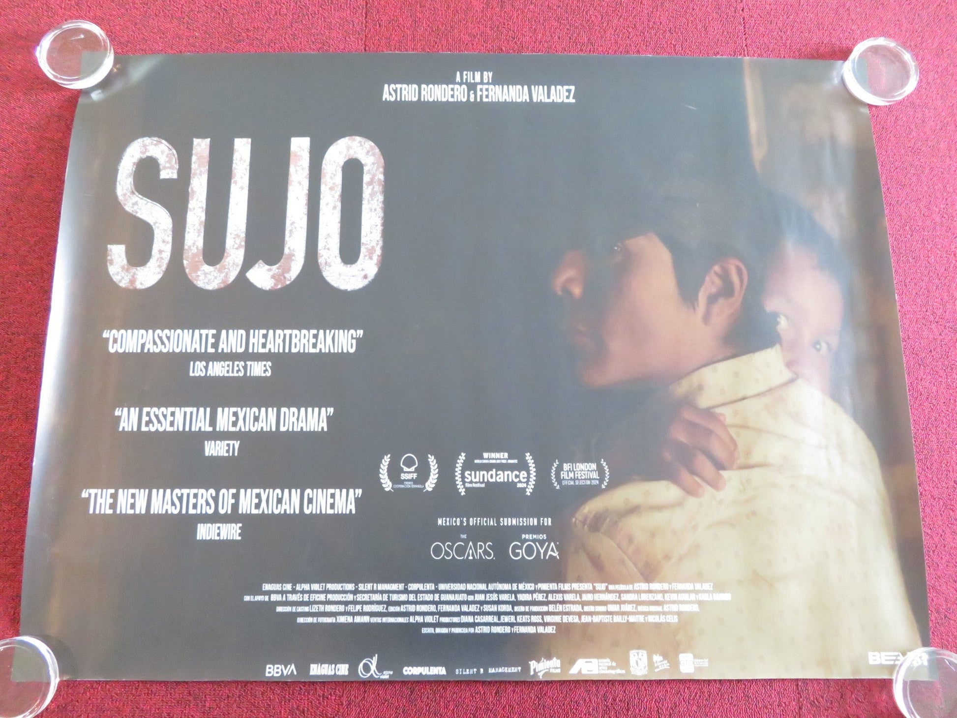 SUJO UK QUAD ROLLED POSTER JUAN JESUS VARELA YADIRA PEREZ 2024 Rendezvous Cinema Movie posters