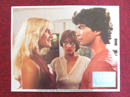 SUMMER LOVERS US LOBBY CARD FULL SET PETER GALLAGHER DARYL HANNAH 1982 Rendezvous Cinema Movie posters