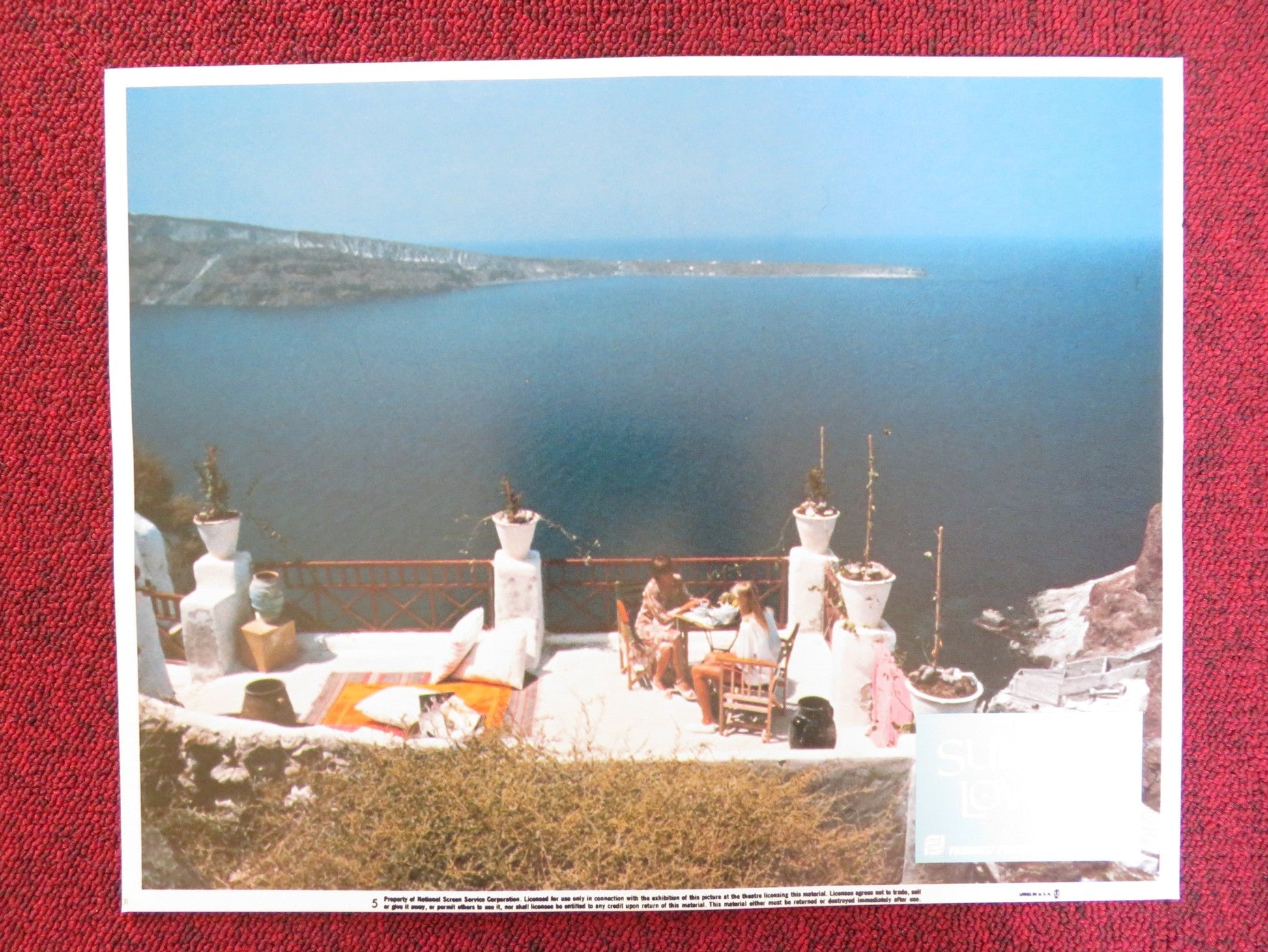 SUMMER LOVERS US LOBBY CARD FULL SET PETER GALLAGHER DARYL HANNAH 1982 Rendezvous Cinema Movie posters