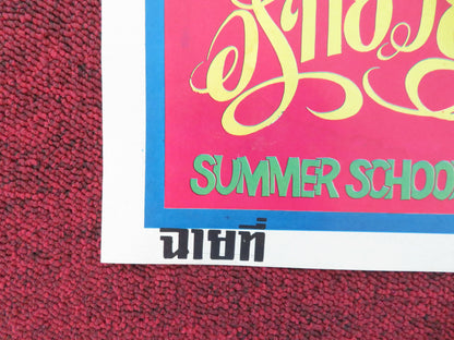 Summer School Teachers Thai Rolled Poster Candice Rialson Pat Anderson 1975 Movie posters