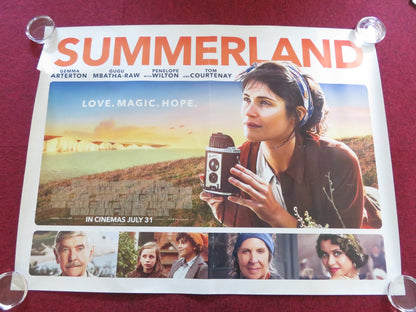 SUMMERLAND UK QUAD ROLLED POSTER GEMMA ARTERTON PENELOPE WILTON 2020 Rendezvous Cinema Movie posters
