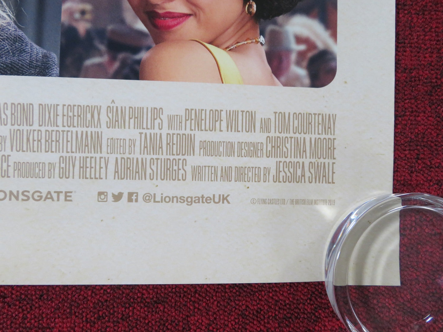 SUMMERLAND US ONE SHEET ROLLED POSTER GEMMA ARTERTON PENELOPE WILTON 2020 Rendezvous Cinema Movie posters