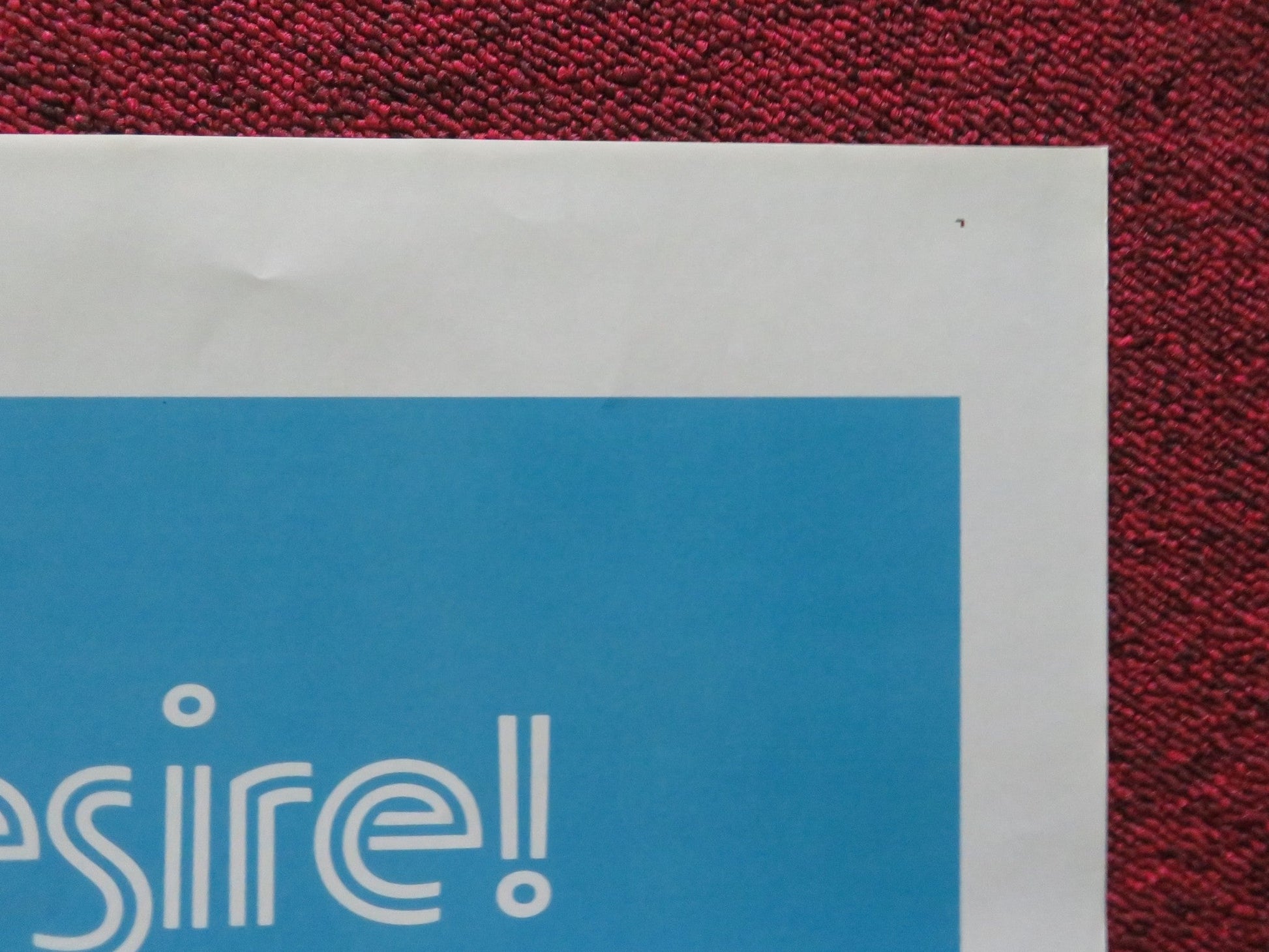 SUMMERTIME BLUE FOLDED US ONE SHEET POSTER SAMANTHA FOX SERENA JOHN HOLMES 1979 Movie posters