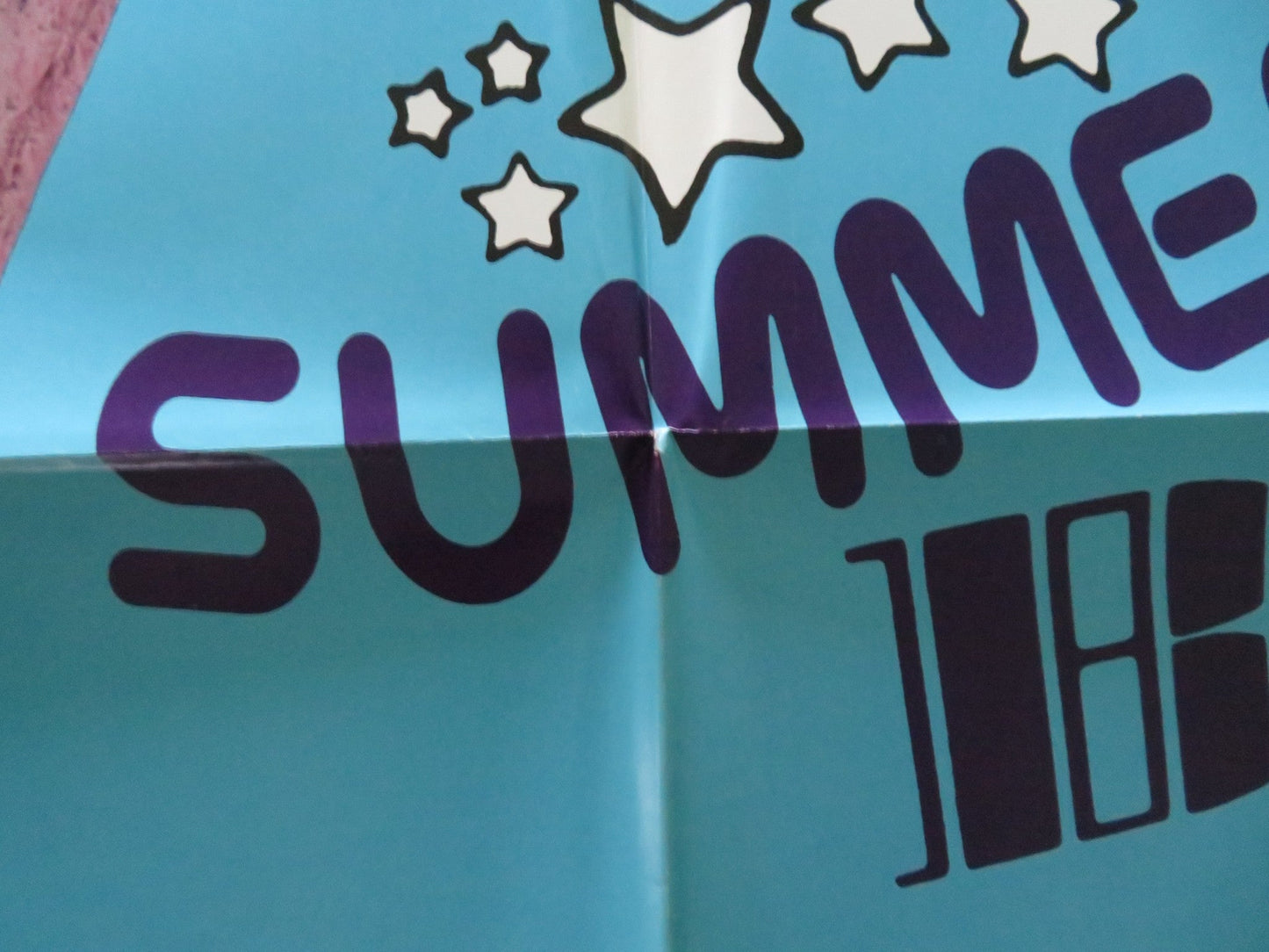 SUMMERTIME BLUE FOLDED US ONE SHEET POSTER SAMANTHA FOX SERENA JOHN HOLMES 1979 Movie posters