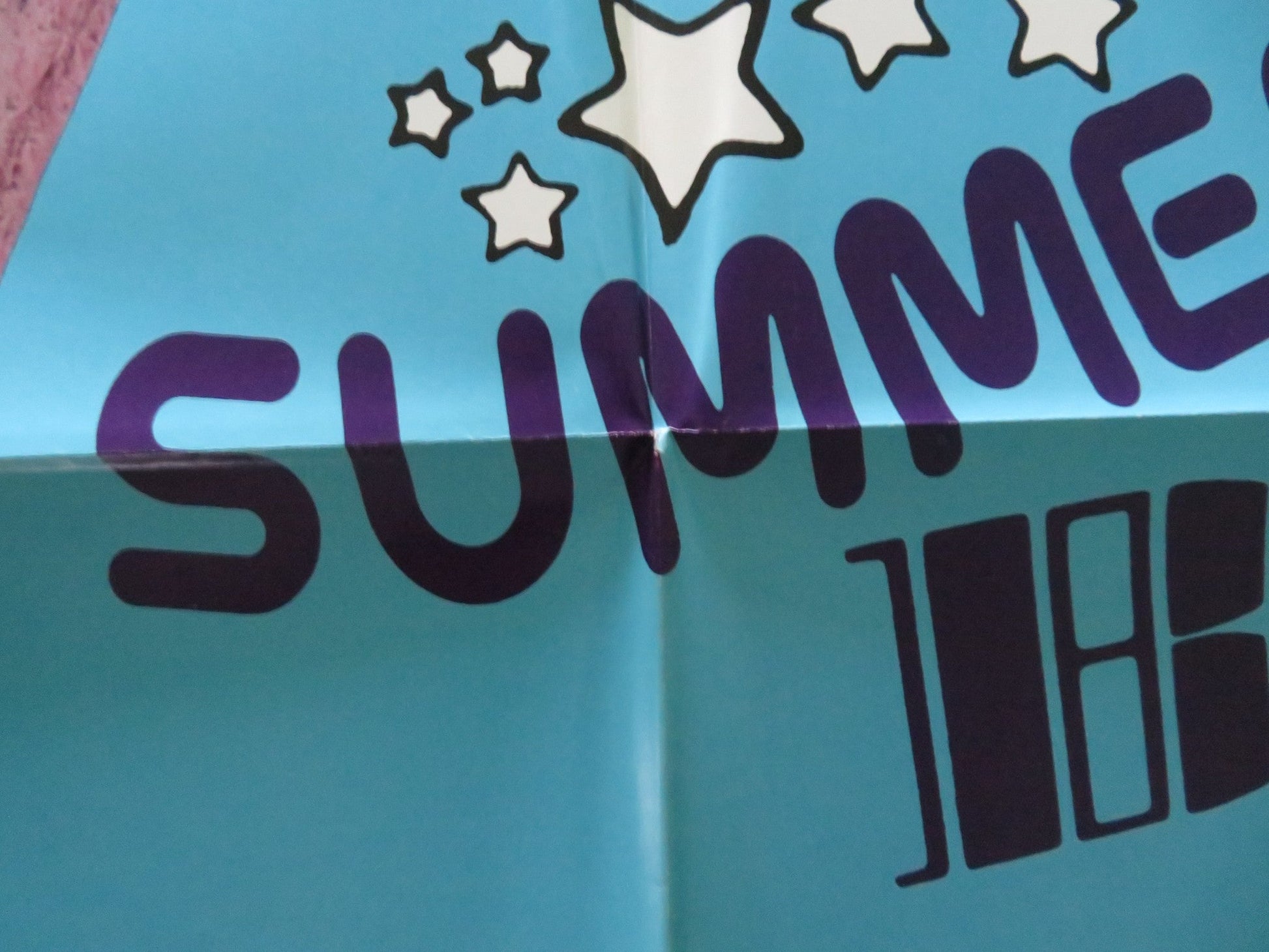 SUMMERTIME BLUE FOLDED US ONE SHEET POSTER SAMANTHA FOX SERENA JOHN HOLMES 1979 Movie posters