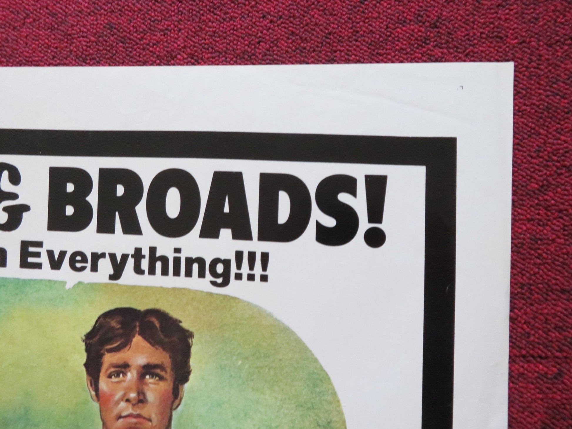 SUNDANCE CASSIDY AND BUTCH THE KID FOLDED US ONE SHEET POSTER JOHN WADE 1969 Rendezvous Cinema Movie posters