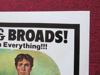 SUNDANCE CASSIDY AND BUTCH THE KID FOLDED US ONE SHEET POSTER JOHN WADE 1969 Rendezvous Cinema Movie posters