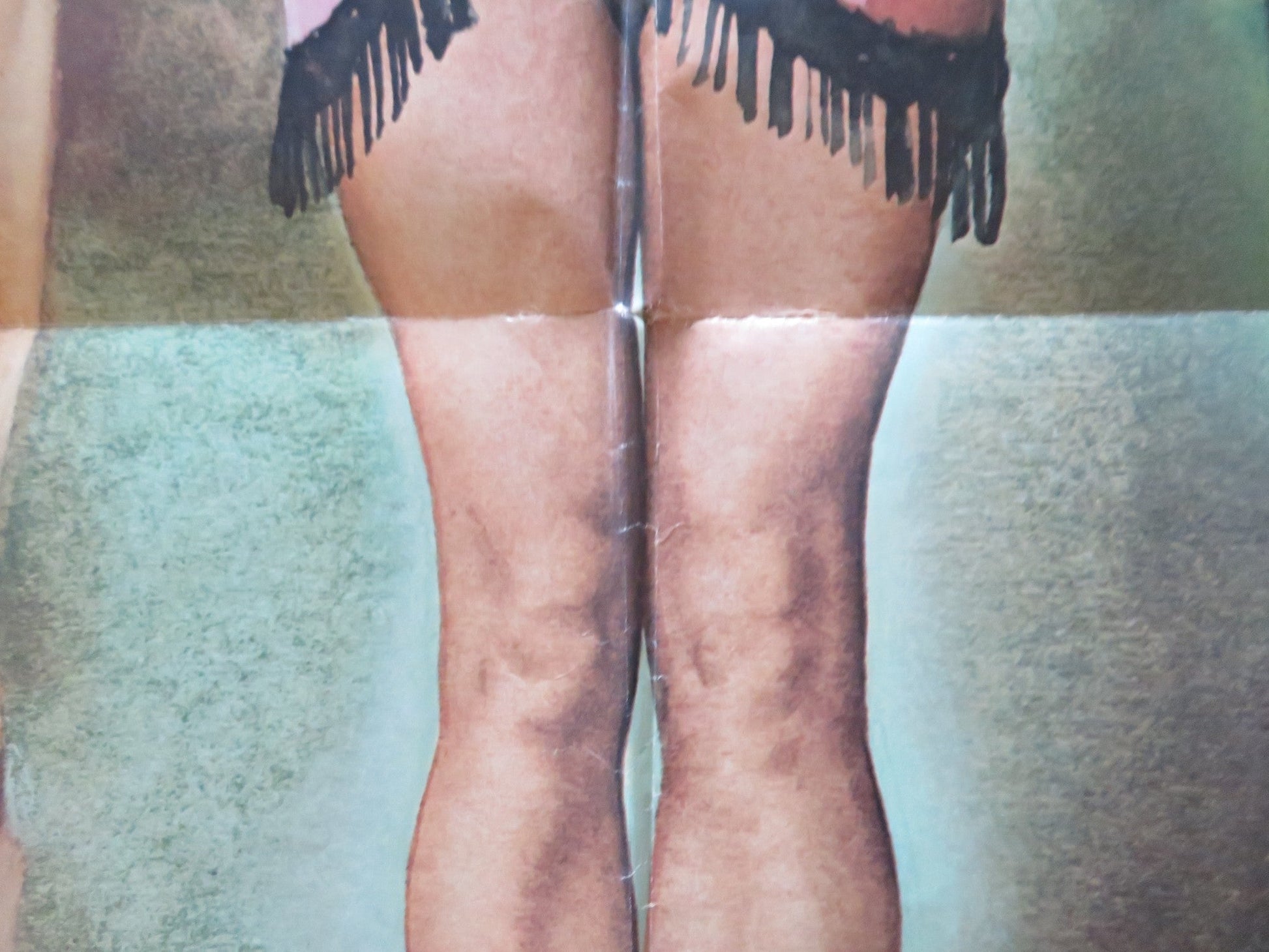 SUNDANCE CASSIDY AND BUTCH THE KID FOLDED US ONE SHEET POSTER JOHN WADE 1969 Rendezvous Cinema Movie posters