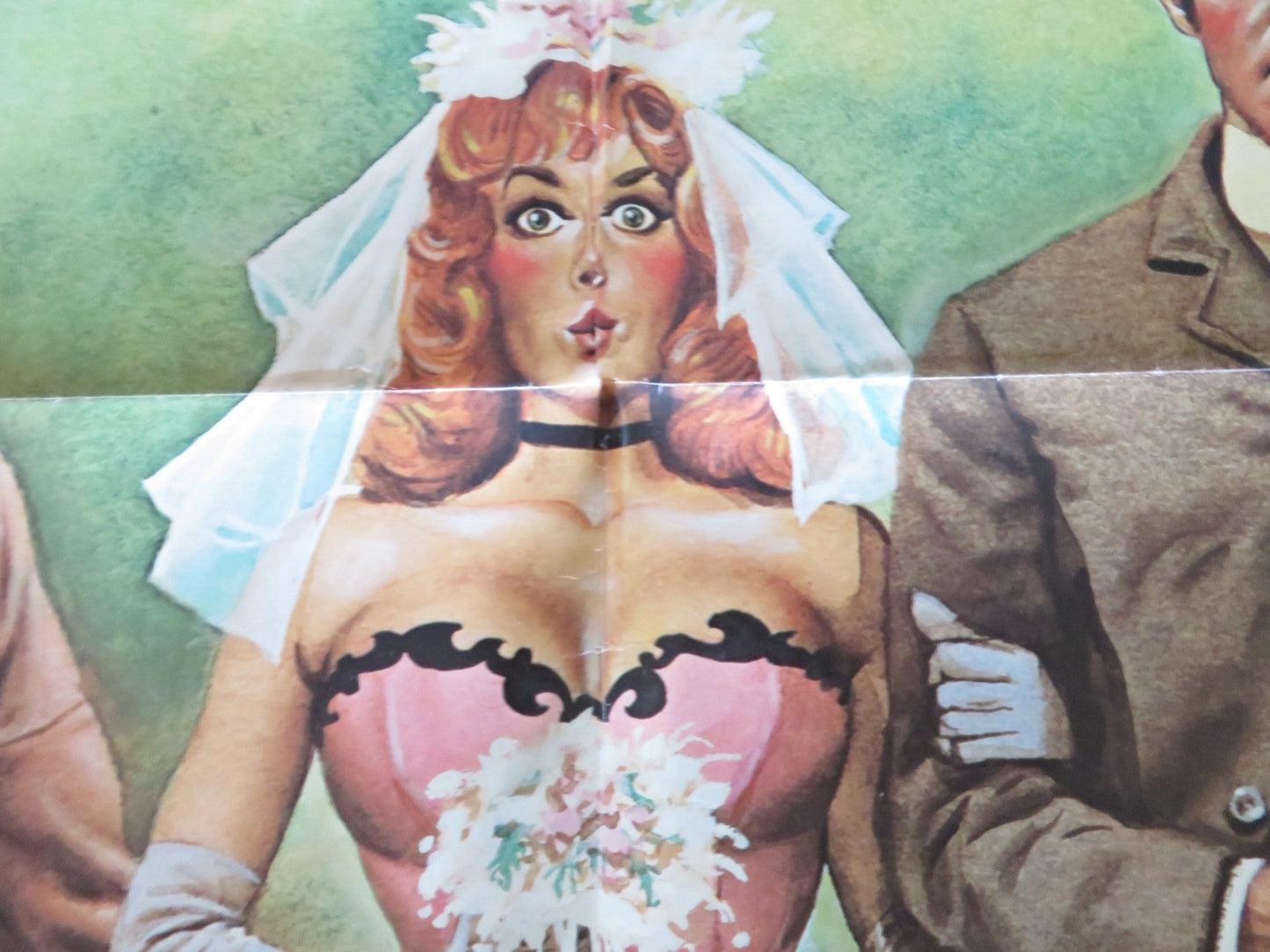 SUNDANCE CASSIDY AND BUTCH THE KID FOLDED US ONE SHEET POSTER JOHN WADE 1969 Rendezvous Cinema Movie posters