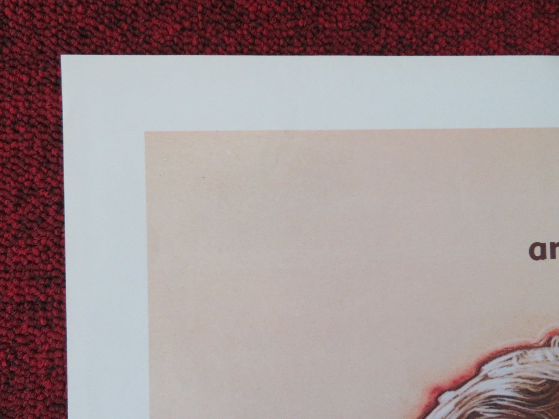 SUNSET FOLDED US ONE SHEET POSTER BRUCE WILLIS JAMES GARNER 1988 Movie posters