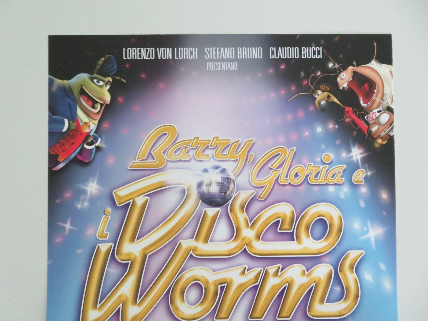SUNSHINE BARRY AND THE DISCO WORMS ITALIAN LOCANDINA POSTER PETER FRODIN 2008 Movie posters