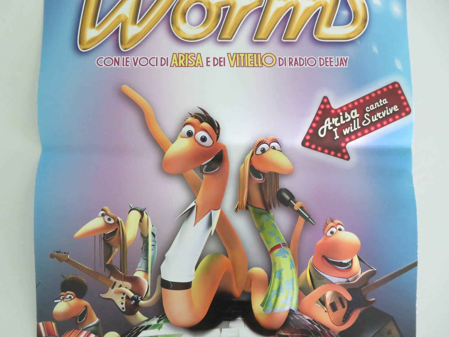 SUNSHINE BARRY AND THE DISCO WORMS ITALIAN LOCANDINA POSTER PETER FRODIN 2008 Movie posters