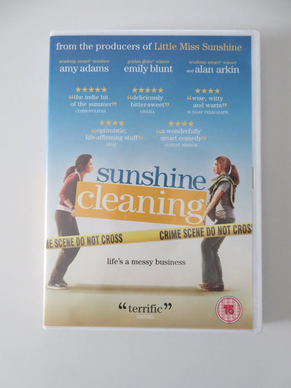 Sunshine Cleaning (DVD) Amy Adams Emily Blunt Alan Arkin 2008 Region 2 Movie posters