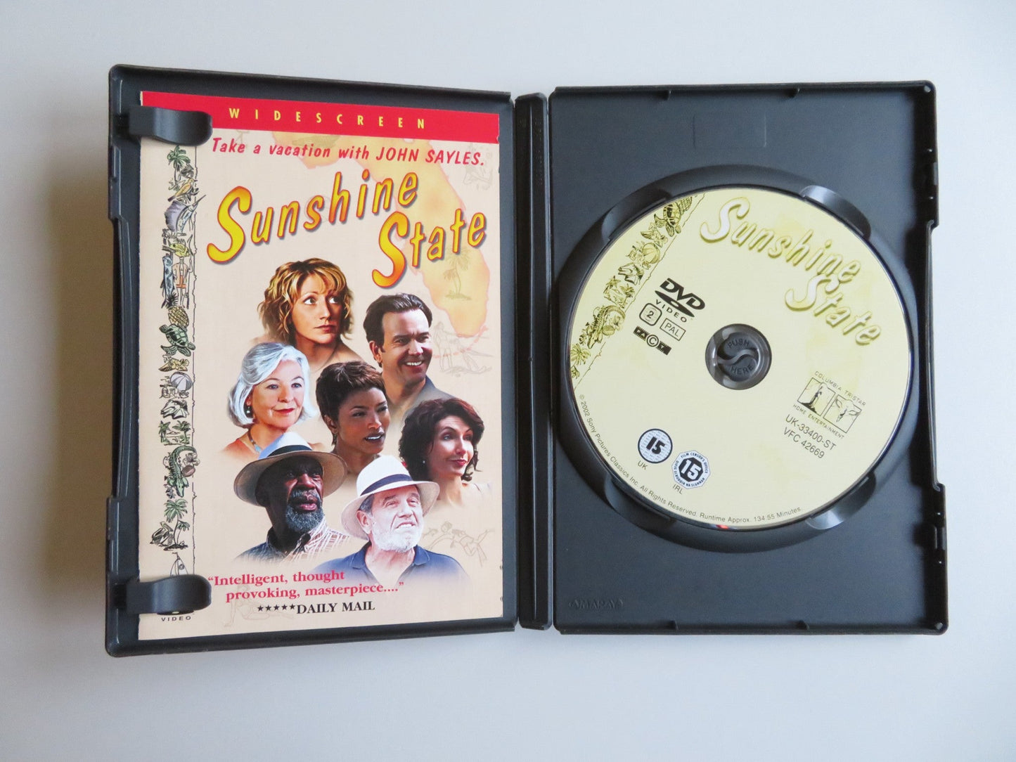 SUNSHINE STATE (DVD) EDIE FALCO ANGELA BASSETT 2002 REGION 2 Movie posters