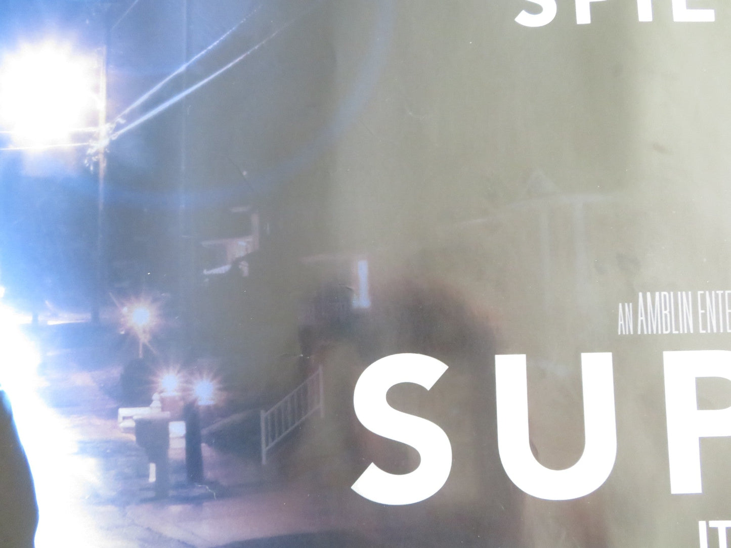 SUPER 8 - B UK QUAD ROLLED POSTER ELLE FANNING JOEL COURTNEY 2011 Rendezvous Cinema Movie posters