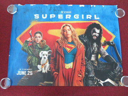 Supergirl - B UK Quad Rolled Poster DC Milly Alcock David Corenswet 2026 Movie posters