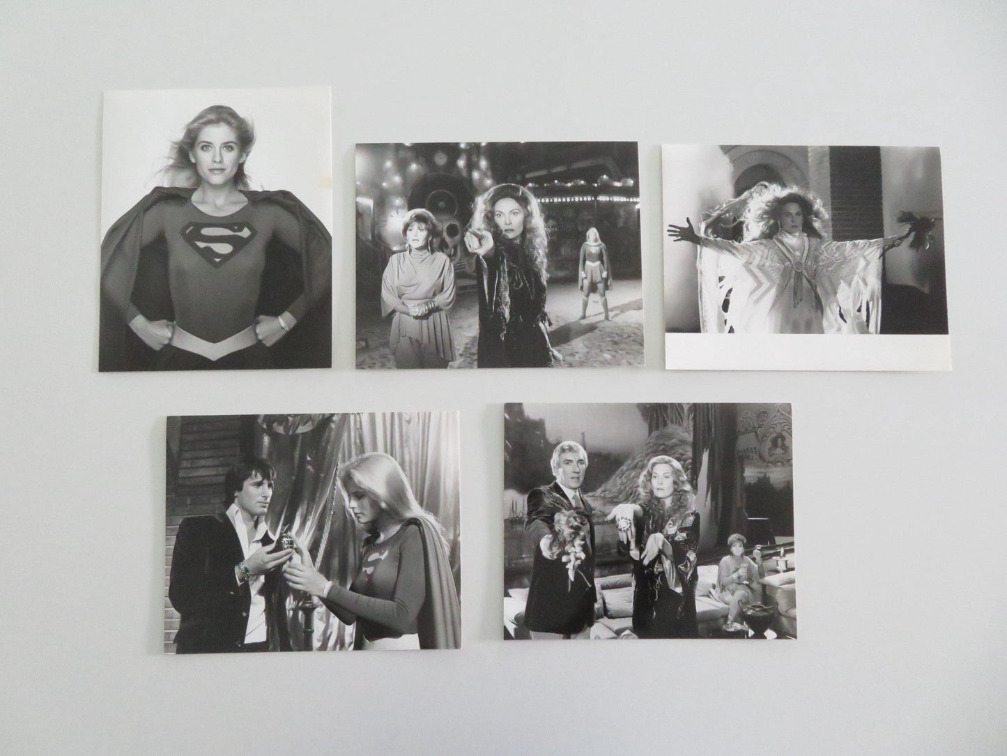 SUPERGIRL MOVIE STILL PHOTO LOT OF 5 HELEN SLATER FAYE DUNAWAY PETER COOK 1984 Movie posters