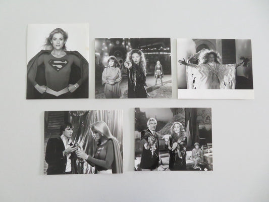 SUPERGIRL MOVIE STILL PHOTO LOT OF 5 HELEN SLATER FAYE DUNAWAY PETER COOK 1984 Movie posters
