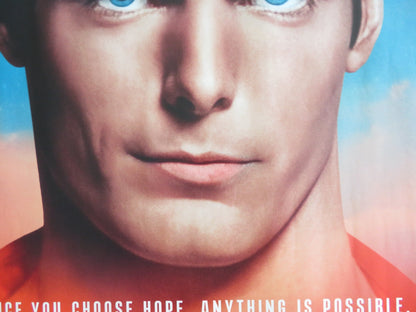 SUPER/MAN: THE CHRISTOPHER REEVE STORY UK QUAD ROLLED POSTER 2024 Rendezvous Cinema Movie posters