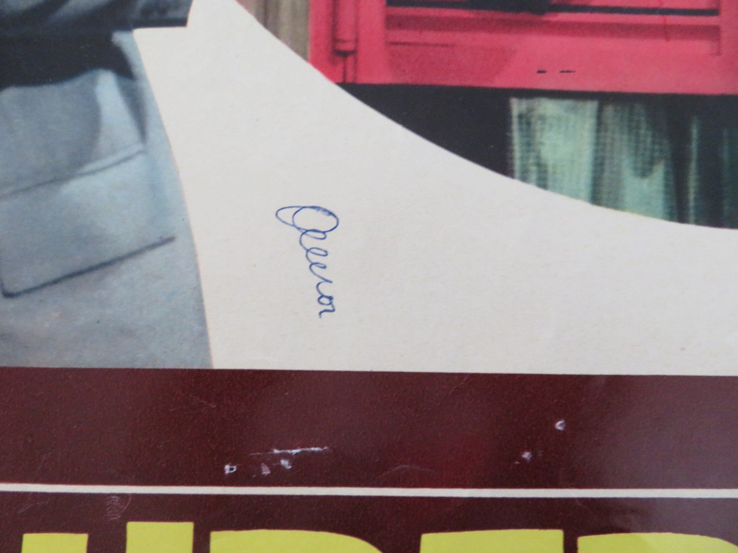 SUPERSEVEN CALLING CAIRO - A ITALIAN FOTOBUSTA POSTER ROGER BROWNE 1965 Rendezvous Cinema Movie posters