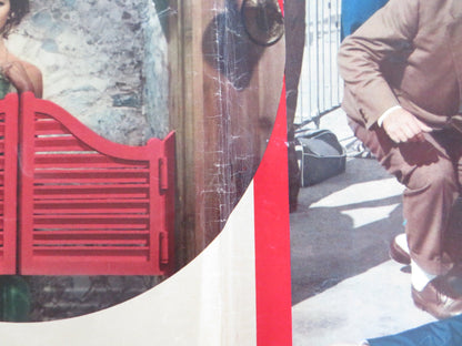 SUPERSEVEN CALLING CAIRO - A ITALIAN FOTOBUSTA POSTER ROGER BROWNE 1965 Rendezvous Cinema Movie posters