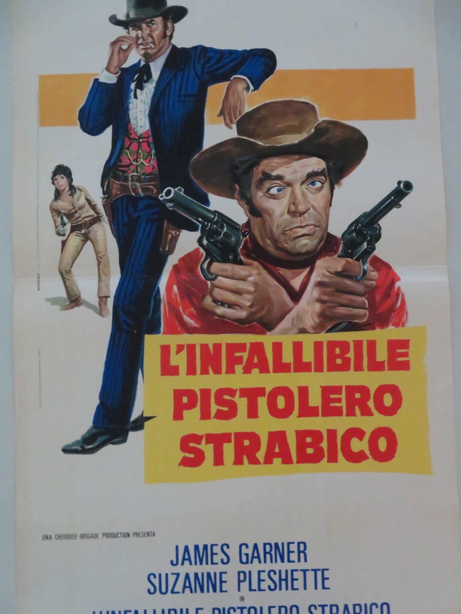 SUPPORT YOUR LOCAL GUNFIGHTER - B ITALIAN LOCANDINA POSTER JAMES GARNER 1971 Movie posters