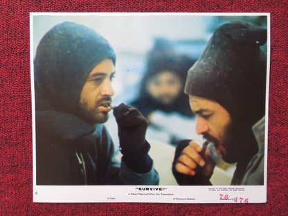 SURVIVE! - 6 LOBBY CARD HUGO STIGLITZ NORMA LAZARENO 1976 Rendezvous Cinema Movie posters