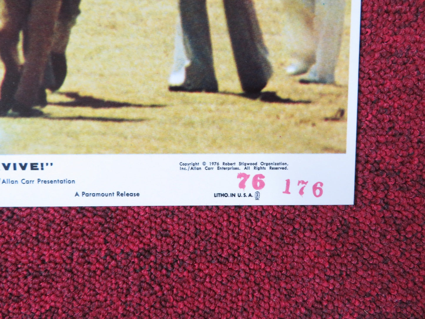 SURVIVE - 8 LOBBY CARD HUGO STIGLITZ NORMA LAZARENO Rendezvous Cinema Movie posters