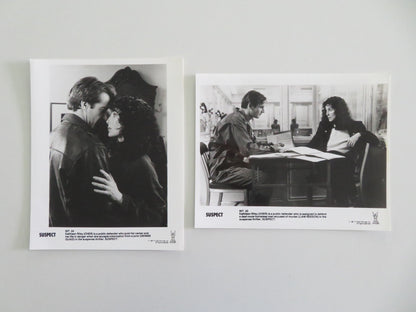 SUSPECT MOVIE STILL PHOTO LOT OF 12 CHER DENNIS QUAID 1987 Movie posters