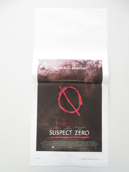 Suspect Zero ITALIAN LOCANDINA POSTER BEN KINGSLEY AARON ECKHART 2004 Movie posters
