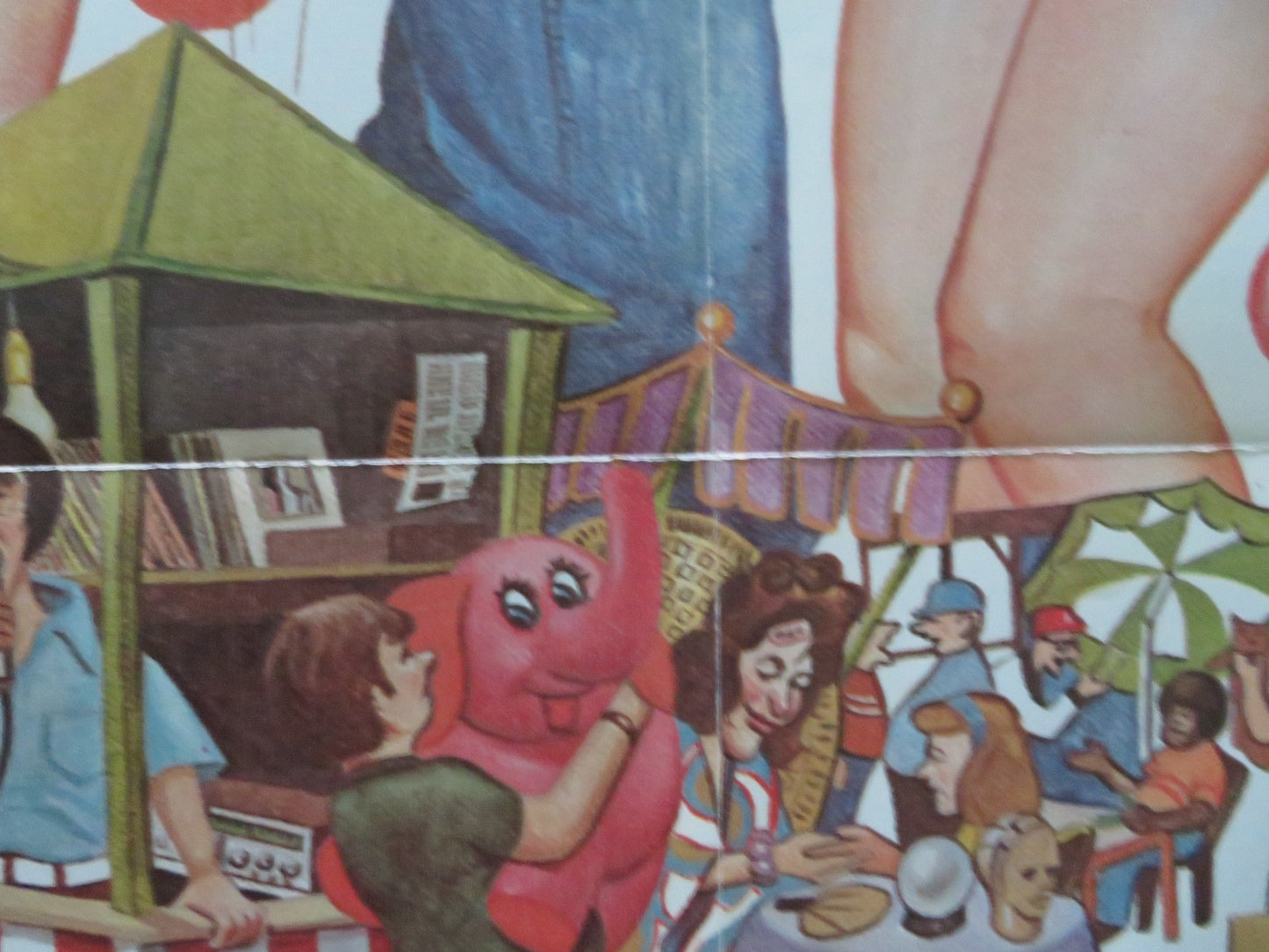 SWAP MEET FOLDED US ONE SHEET POSTER JON GRIES RUTH COX 1979 Movie posters