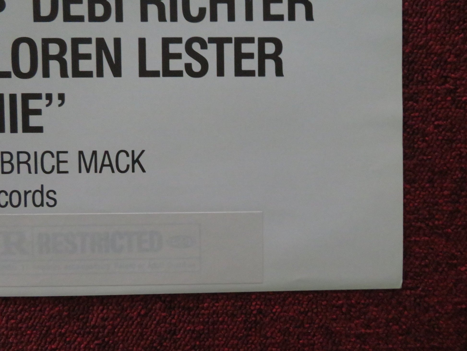 SWAP MEET FOLDED US ONE SHEET POSTER JON GRIES RUTH COX 1979 Movie posters