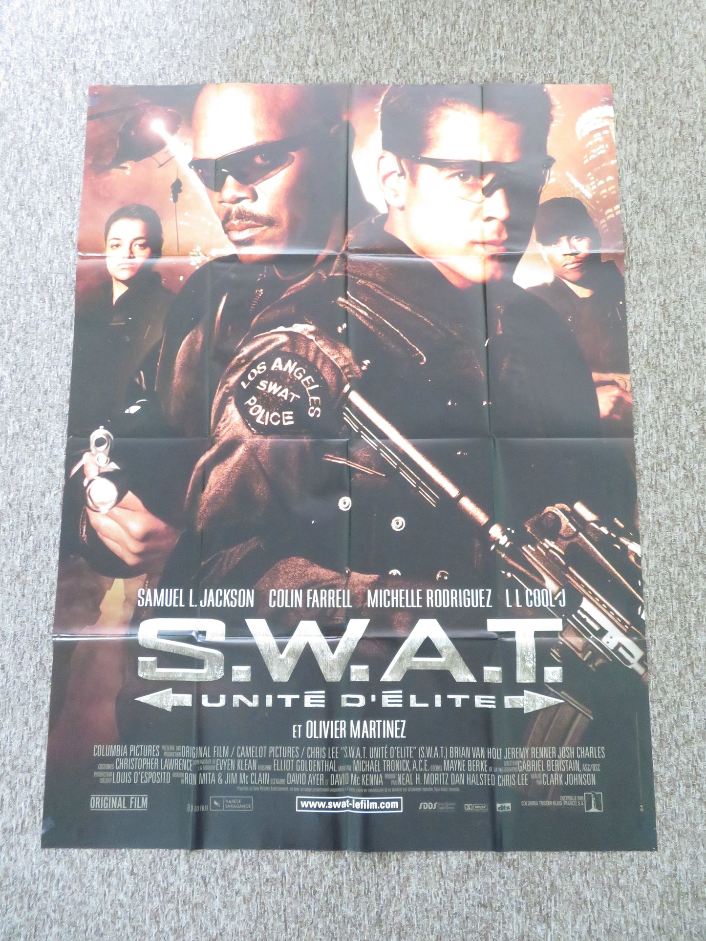 S.W.A.T. French Grande Poster Samuel L. Jackson Colin Farrell 2003 Movie posters