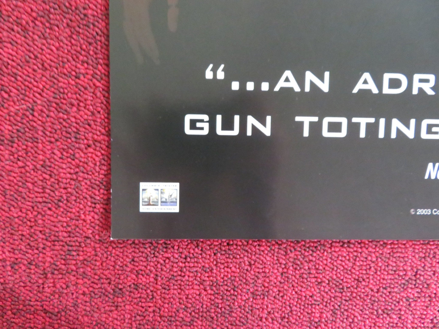 S.W.A.T. VHS VIDEO POSTER COLIN FARRELL SAMUEL L. JACKSON 2003 Rendezvous Cinema Movie posters