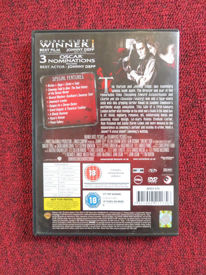 SWEENEY TODD: THE DEMON BARBER OF FLEET STREET (DVD) 2007 REGION 2 JOHNNY DEPP Rendezvous Cinema Movie posters