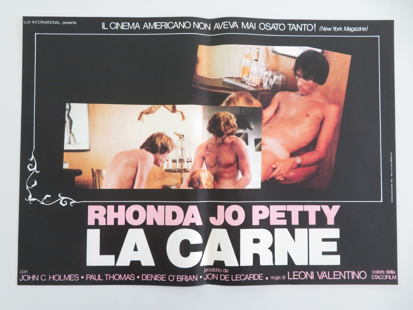 SWEET CAPTIVE - D ITALIAN FOTOBUSTA POSTER RHONDA JO PETTY JOHN HOLMES 1980 Movie posters