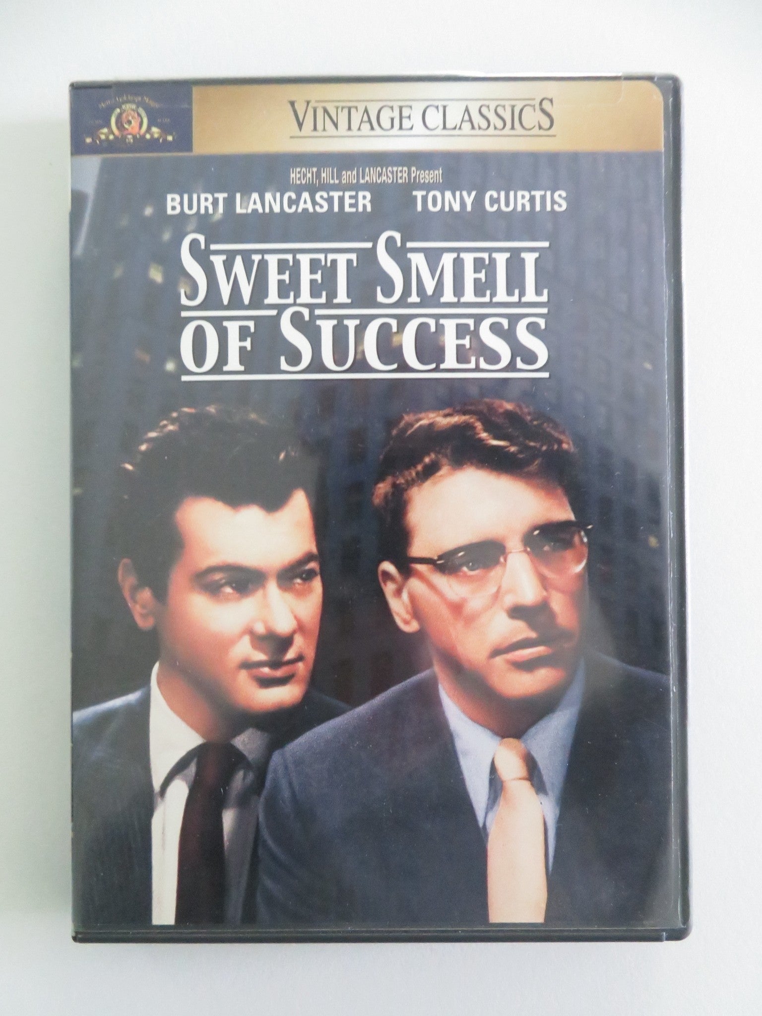Sweet smell of success (DVD) Burt Lancaster Tony Curtis 1957 Region 1 Movie posters