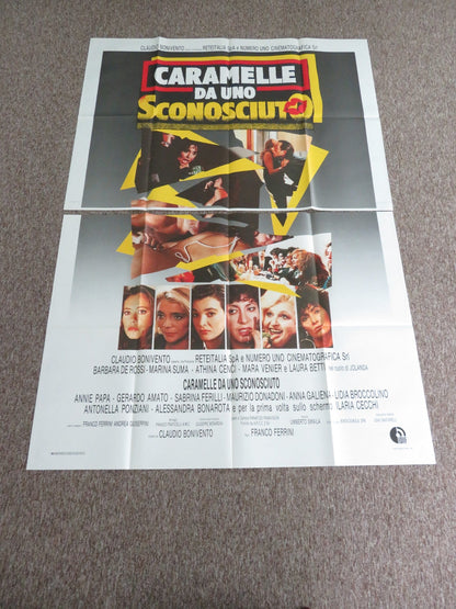 SWEETS FROM A STRANGER ITALIAN 4 FOGLIO POSTER BARBARA DA ROSSI MARINA SUMA 1987 Movie posters