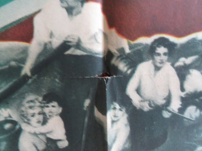 SWISS FAMILY ROBINSON FOLDED US ONE SHEET POSTER THOMAS MITCHELL EDNA BEST 1940 Rendezvous Cinema Movie posters