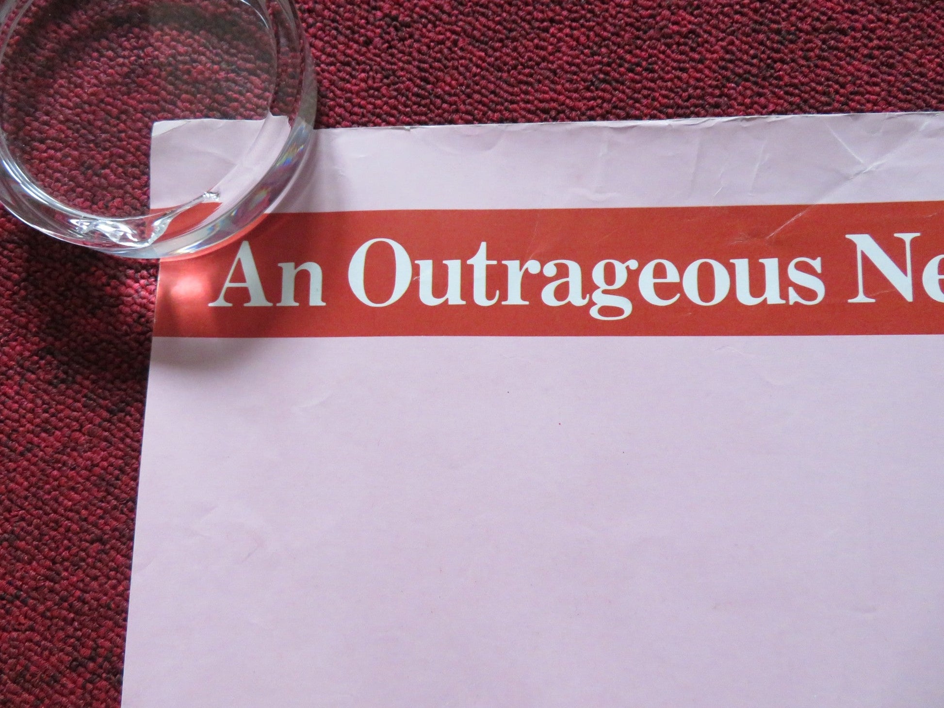 SWITCH UK QUAD ROLLED POSTER ELLEN BARKIN JIMMY SMITS 1991 Rendezvous Cinema Movie posters