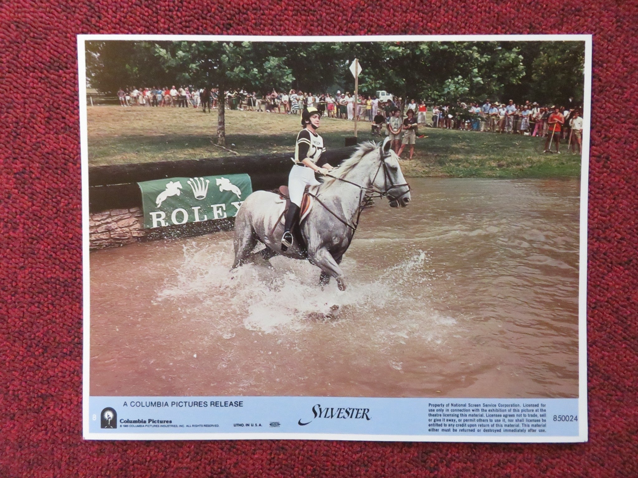 SYLVESTER - 8 LOBBY CARD RICHARD FARNWORTH MELISSA GILBERT 1985 ...