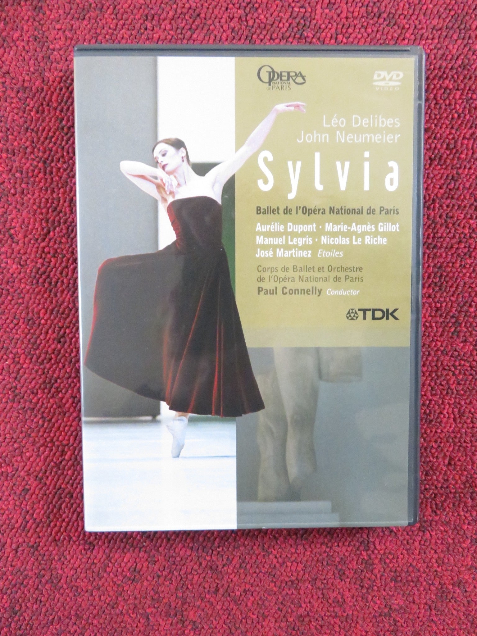 SYLVIA BALLET DE L'OPERA NATIONAL DE PARIS (DVD) AURELIE DUPONT 2005 REGION 0 Rendezvous Cinema Movie posters