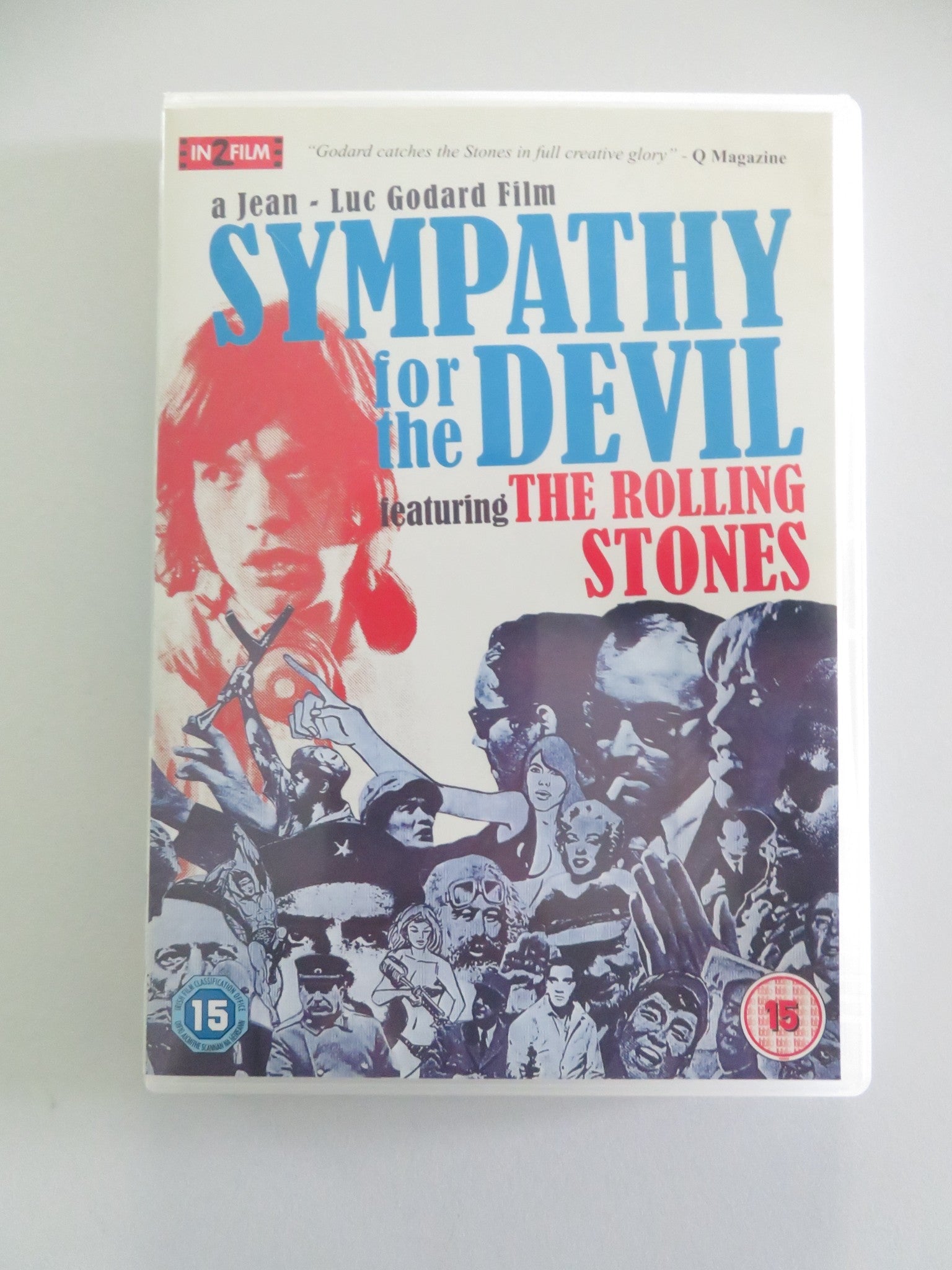 Sympathy for the Devil (DVD) Rolling Stones Mick Jagger 1968 Region 2 Movie posters