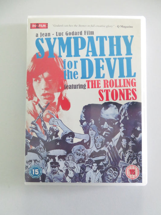Sympathy for the Devil (DVD) Rolling Stones Mick Jagger 1968 Region 2 Movie posters