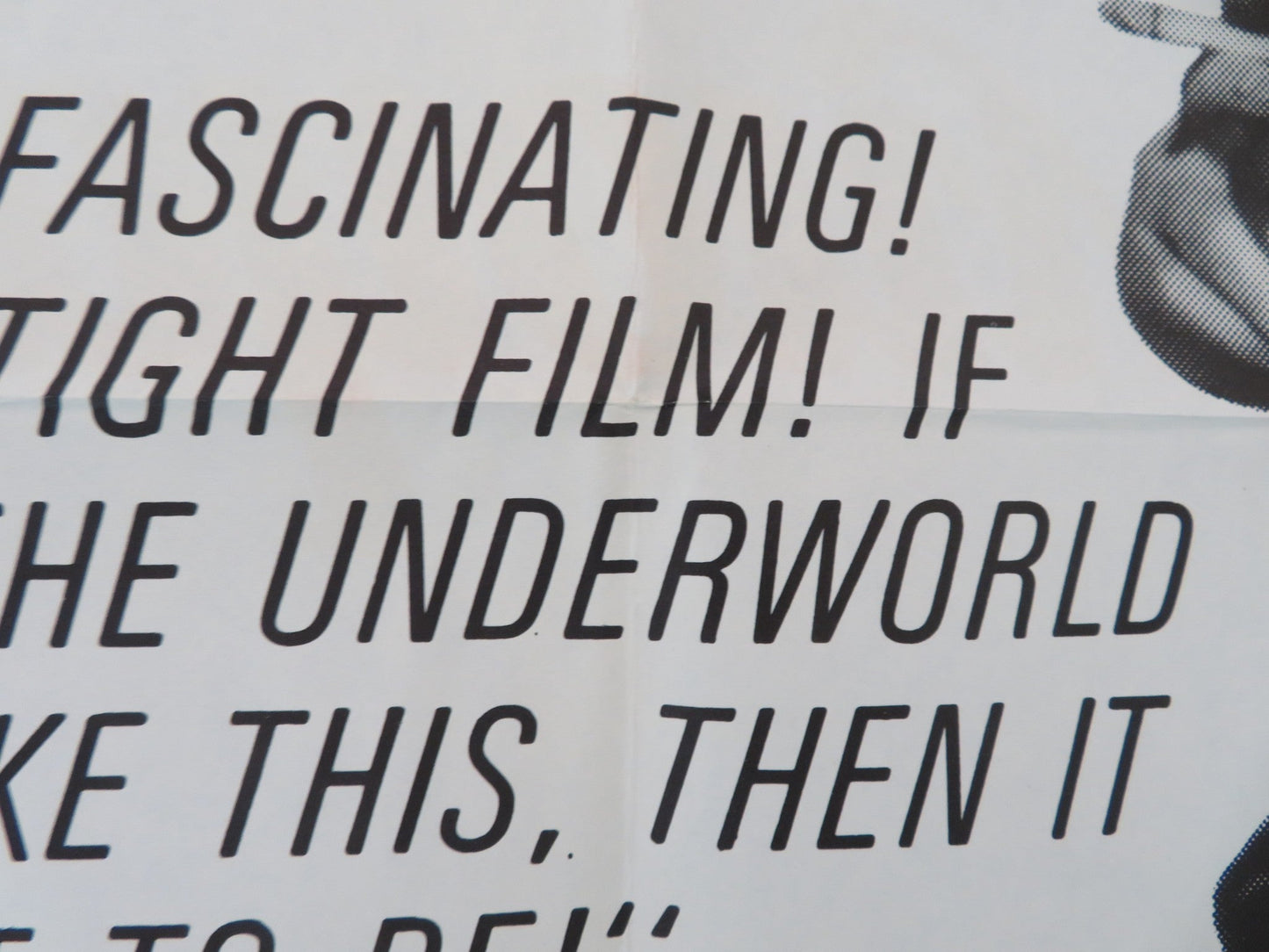 SYMPHONY FOR A MASSACRE FOLDED US ONE SHEET POSTER AUCLAIR CLAUDE DAUPHIN 1965 Movie posters