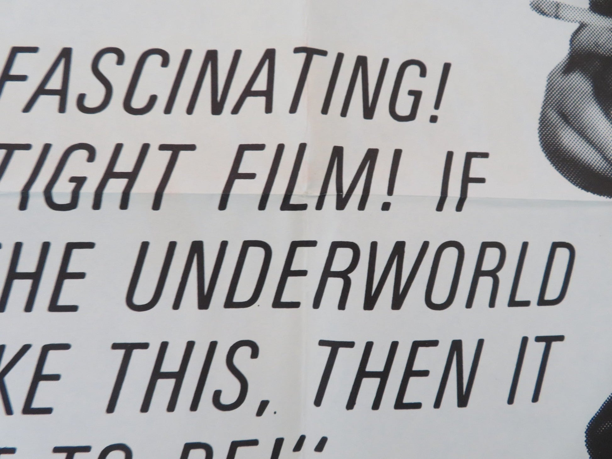 SYMPHONY FOR A MASSACRE FOLDED US ONE SHEET POSTER AUCLAIR CLAUDE DAUPHIN 1965 Movie posters