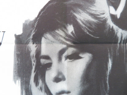 SYMPHONY FOR A MASSACRE FOLDED US ONE SHEET POSTER AUCLAIR CLAUDE DAUPHIN 1965 Movie posters