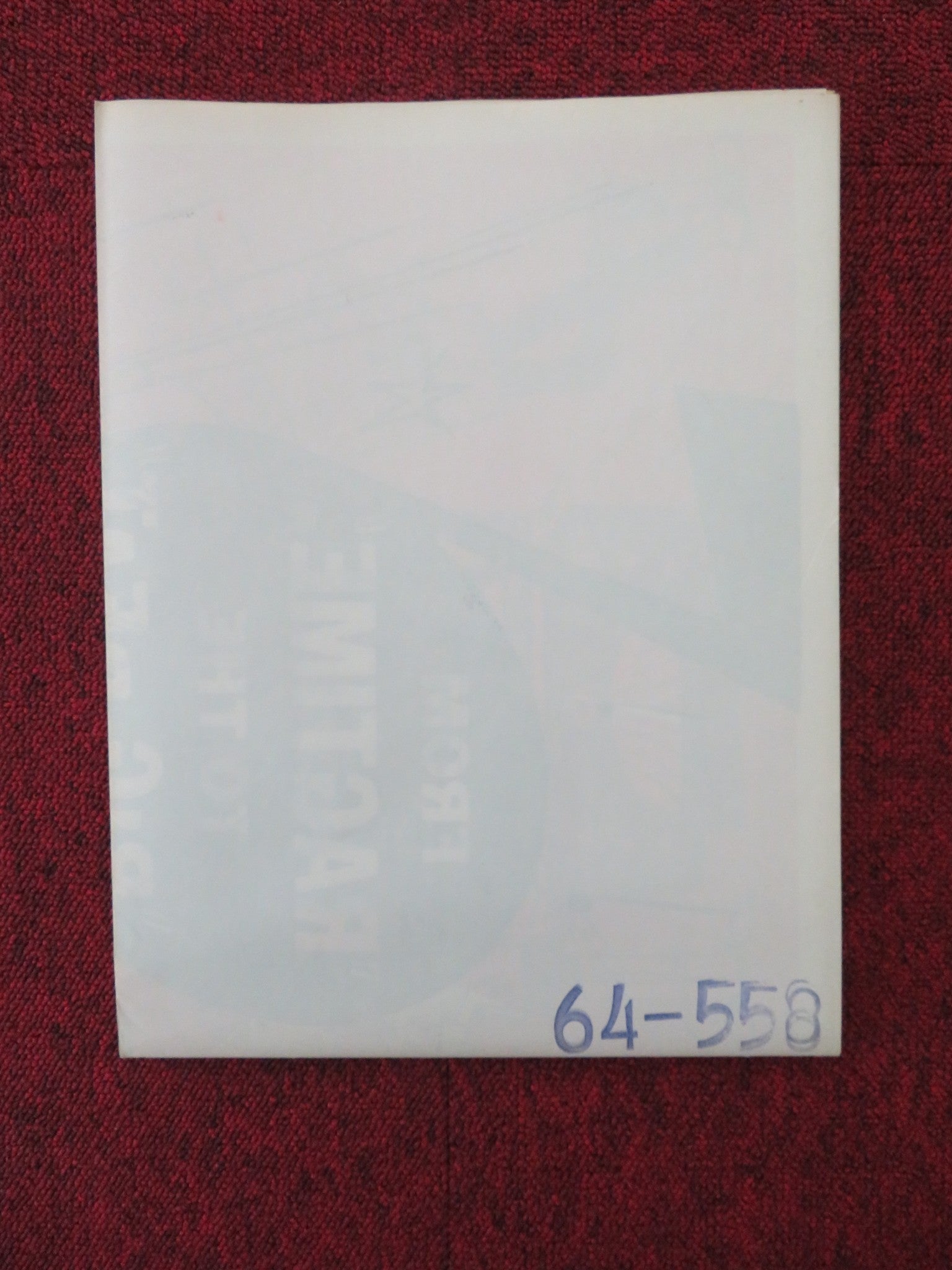 SYMPOSIUM ON POPULAR SONGS FOLDED US ONE SHEET POSTER DISNEY PAUL FREES 1962 Movie posters