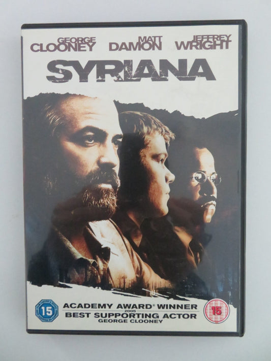 SYRIANA (DVD) GEORGE CLOONEY MATT DAMON 2005 REGION 2 Movie posters