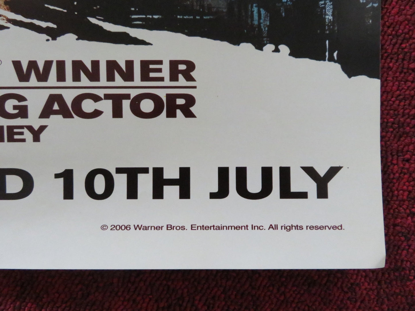 SYRIANA DVD POSTER GEORGE CLOONEY MATT DAMON 2005 Rendezvous Cinema Movie posters